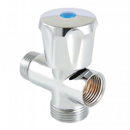 Вентиль-тройник  для подкл. с/т приборов 1/2"х3/4"х1/2" VT.255.N.04 VALTEC