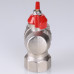 Кран шар. BASE угловой с накидной гайкой 1/2" вн.-вн. (короткий) VT.266.NS.0404 VALTEC