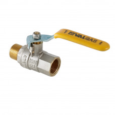 Кран шар. газ. VALGAS, стальная рукоятка 1/2" вн.-нар. VT.272.N.04