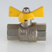 Кран шар. газ. VALGAS, рукоятка бабочка 1/2" вн.-вн. VT.277.N.04 VALTEC