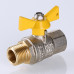 Кран шар. газ. VALGAS, рукоятка бабочка 1/2" вн.-нар. VT.278.N.04 VALTEC