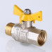 Кран шар. газ. VALGAS, рукоятка бабочка 1/2" вн.-нар. VT.278.N.04 VALTEC