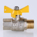 Кран шар. газ. VALGAS, рукоятка бабочка 1/2" вн.-нар. VT.278.N.04 VALTEC