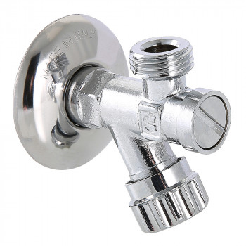 Вентиль с фильтром для подключения с/т приборов 1/2"х1/2" VT.282.GBC.0404