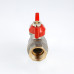 Кран шар. со встроенным фильтром, рукоятка бабочка 1/2" вн.-вн. VT.293.N.04 VALTEC