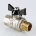 Кран шар. PERFECT, рукоятка бабочка 1" вн.-нар. VT.318.N.06 VALTEC