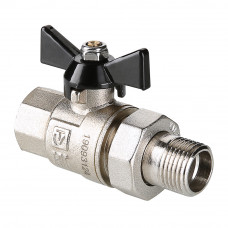 Кран шар. PERFECT с полусгоном 1/2" вн.-нар. VT.327.N.04 Кран шар. PERFECT с полусгоном 1/2" вн.-нар. VT.327.N.04