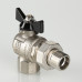 Кран шар. PERFECT угловой с полусгоном 3/4" вн.-нар. VT.328.N.05 VALTEC