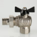 Кран шар. PERFECT угловой с полусгоном 3/4" вн.-нар. VT.328.N.05 VALTEC