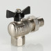 Кран шар. PERFECT угловой с полусгоном 3/4" вн.-нар. VT.328.N.05 VALTEC