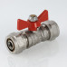Кран шар. под обжим, рукоятка бабочка 16 VT.343.N.1616 VALTEC