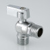 Кран шар. угловой для подкл. с/т приборов 1/2"х1/2" VT.392.N.04 VALTEC