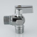 Кран шар. угловой для подкл. с/т приборов 1/2"х1/2" VT.392.N.04 VALTEC