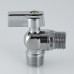 Кран шар. угловой для подкл. с/т приборов 1/2"х1/2" VT.392.N.04 VALTEC