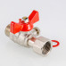 Кран шаровой для подключения  манометра, 1/2"нар -1/2"вн. VT.806.N.0404 VALTEC