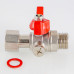 Кран шаровой для подключения  манометра, 1/2"нар -1/2"вн. VT.806.N.0404 VALTEC