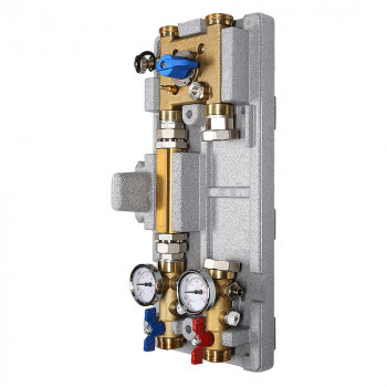Насосная группа с байпасом и трехходовым клапаном  для систем VARIMIX 1 1/4" - 3W-KV4 VT.VAR20.G.07
