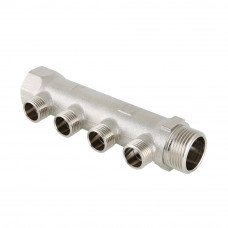 Коллектор 1", 2 вых. х 1/2" нар. VTc.500.N.0602 Коллектор 1", 2 вых. х 1/2" нар. VTc.500.N.0602