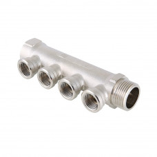Коллектор 1", 3 вых. х 1/2" вн. VTc.550.N.0603 Коллектор 1", 3 вых. х 1/2" вн. VTc.550.N.0603