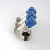 Коллектор с регул. вентилями, 1"х2 вых. 1/2" нар. VTc.560.N.0602 VALTEC
