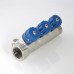Коллектор с регул. вентилями, 1"х2 вых. 1/2" нар. VTc.560.N.0602 VALTEC