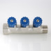 Коллектор с регул. вентилями, 1"х2 вых. 1/2" нар. VTc.560.N.0602 VALTEC