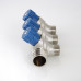 Коллектор с регул. вентилями, 1"х2 вых. 1/2" нар. VTc.560.N.0602 VALTEC