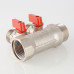 Коллектор с отсекающими кранами, 1"х2 вых. Евроконус 3/4 VTc.580.NE.0602 VALTEC