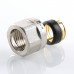 Соединитель коллекторный обжимной для медной трубы 15 VTc.711.N.1504 VALTEC