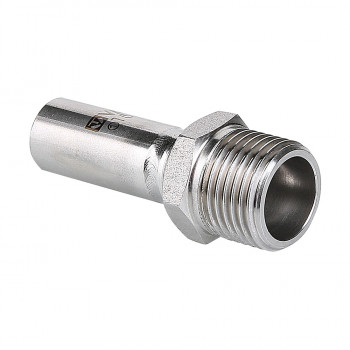 Вставка резьбовая нерж. сталь с нар.р. 15х1/2" VTi.906.I.001504