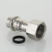 Соединитель с накидной гайкой нерж. сталь 18х1/2" VTi.908.I.001804 VALTEC