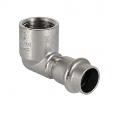 Угольник 90° с вн.р. нерж. сталь 15х1/2" VTi.952.I.001504
