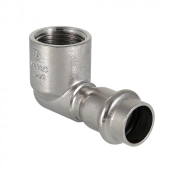 Угольник 90° с вн.р. нерж. сталь 15х1/2" VTi.952.I.001504