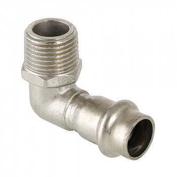 Угольник 90° с нар.р. нерж. сталь 22х3/4" VTi.953.I.002205