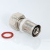 Соединитель пресс с накидной гайкой 20х1/2" VTm.222.N.002004 VALTEC