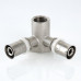 Водорозетка пресс проходная 20х1/2" VTm.234.N.200420 VALTEC