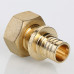 Соединитель надвижной с накидной гайкой 20(2,8) х 1/2" VTm.422.BG.002004 VALTEC
