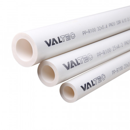ТРУБА PP- R, PN 20, 25 MM (белый, по 2м) VTp.700.0020.25.02 VALTEC