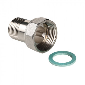 Полусгон прямой с накидной гайкой, 3/4"x3/4" VTr.613.N.0505