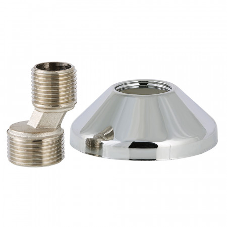 Эксцентрик с декоративной чашкой 3/4"х1/2" VTr.670.N.0504 VALTEC
